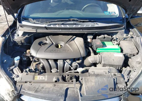 2012 Hyundai Elantra Gls (Ulsan Plant) z USA, uszkodzony, nr VIN KMHDH4AEXCU313660